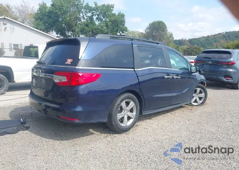 2018 Honda Odyssey Ex-L from USA, damaged, VIN 5FNRL6H76JB011087